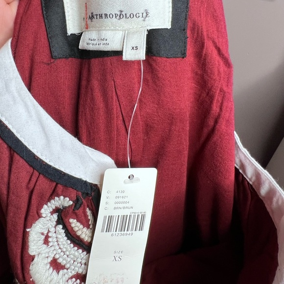 Anthropologie Gretel Embroidered Maxi Dress - Picture 7 of 7